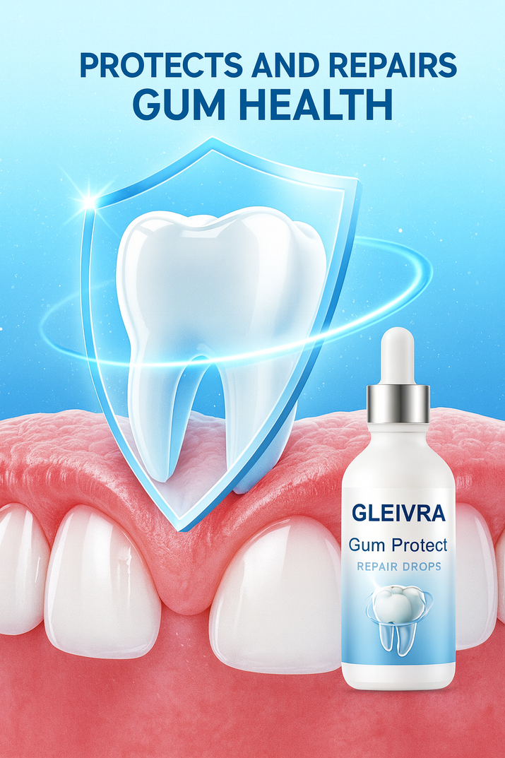 Gleivra PerioCare™ Advanced Gum Healing Drops – 30ml
