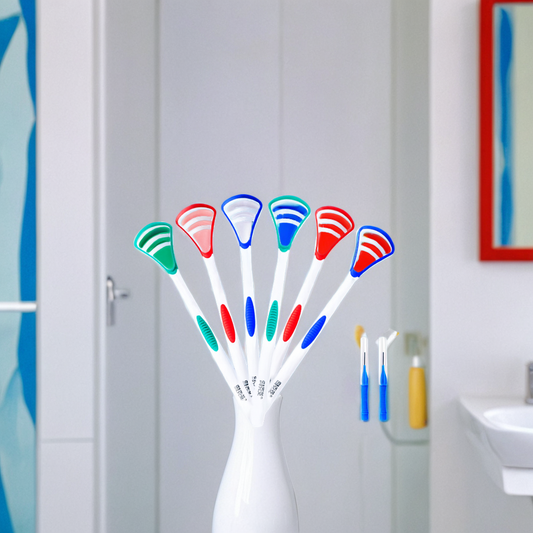 Gleivra TonguEase™ Fresh Breath Scraper & Oral Brush