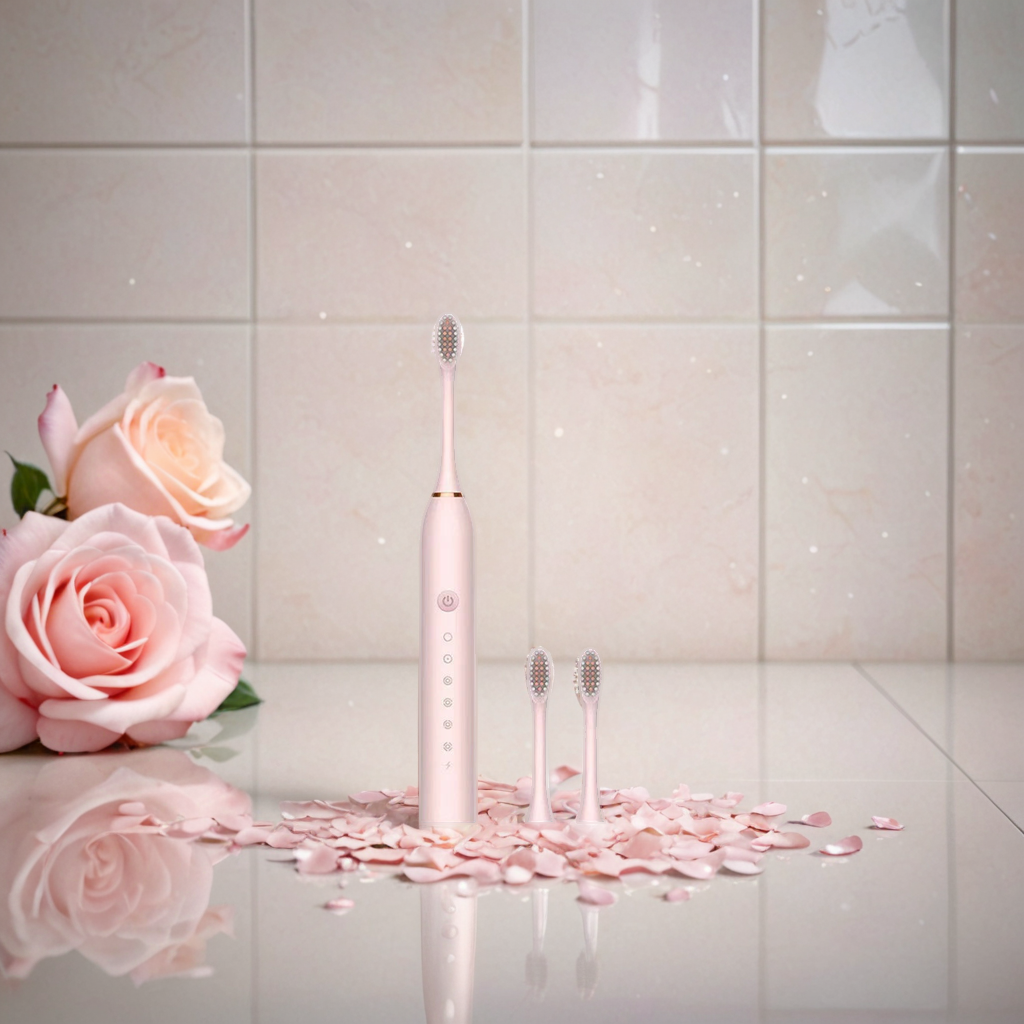 Gleivra SonicFlex™ Rechargeable Toothbrush – 6-in-1 Cleaning Modes