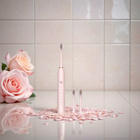 Gleivra SonicFlex™ Rechargeable Toothbrush – 6-in-1 Cleaning Modes