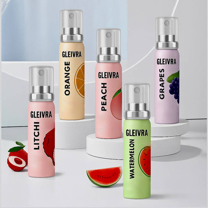 Gleivra FruitFresh™ Portable Oral Spray – Instant Breath Refresher