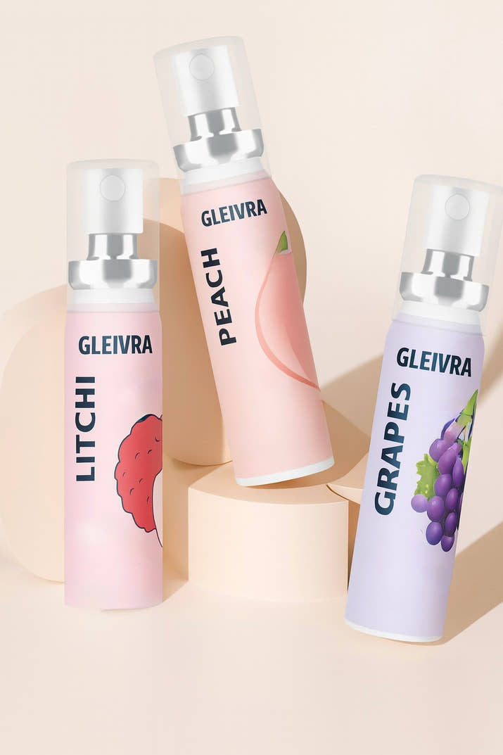 Gleivra FruitFresh™ Portable Oral Spray – Instant Breath Refresher