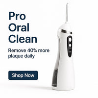 Gleivra HydroClean™ Pro Oral Irrigator – 4 Nozzles, IPX7 Waterproof