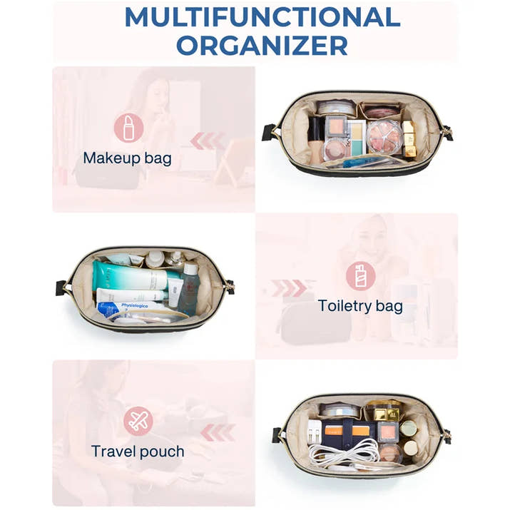 Gleivra LuxeGuard™ Waterproof Oral Care Compact Organiser