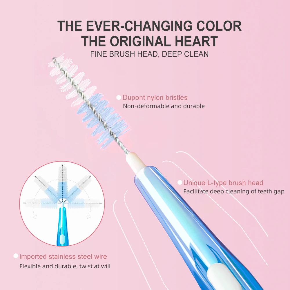 Gleivra InterBrush™ Retractable Interdental Brushes (10pcs)