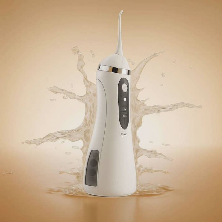 Gleivra HydroClean™ Pro Oral Irrigator – 4 Nozzles, IPX7 Waterproof